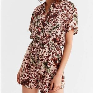 Urban Outfitters Jungle Romper M